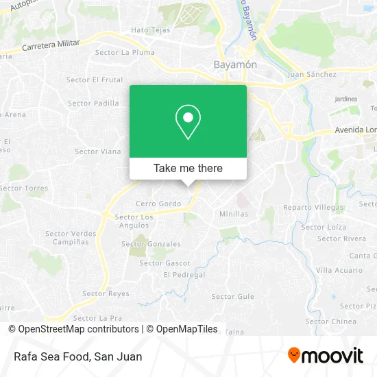 Rafa Sea Food map