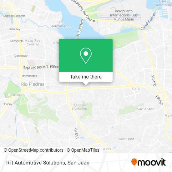 Rrt Automotive Solutions map