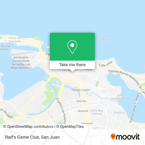 Ralf's Game Club map