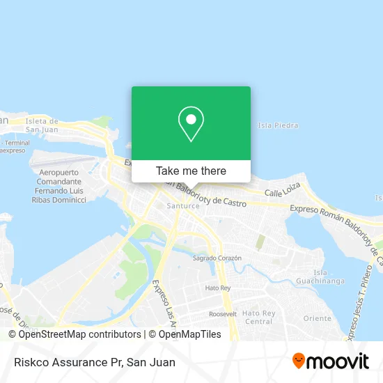 Riskco Assurance Pr map