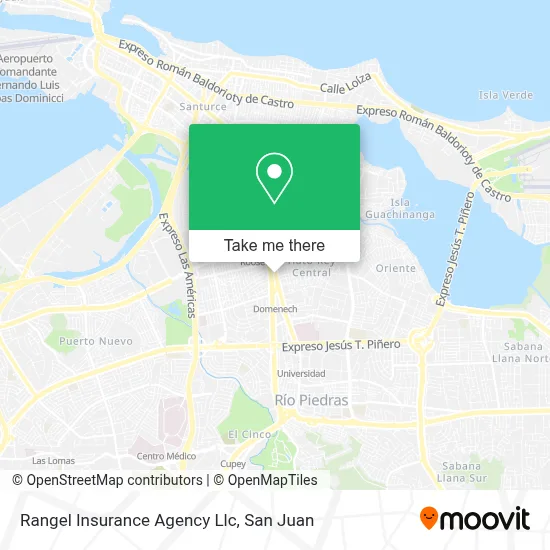 Rangel Insurance Agency Llc map