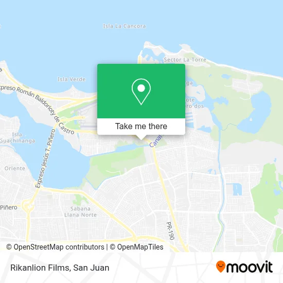 Rikanlion Films map