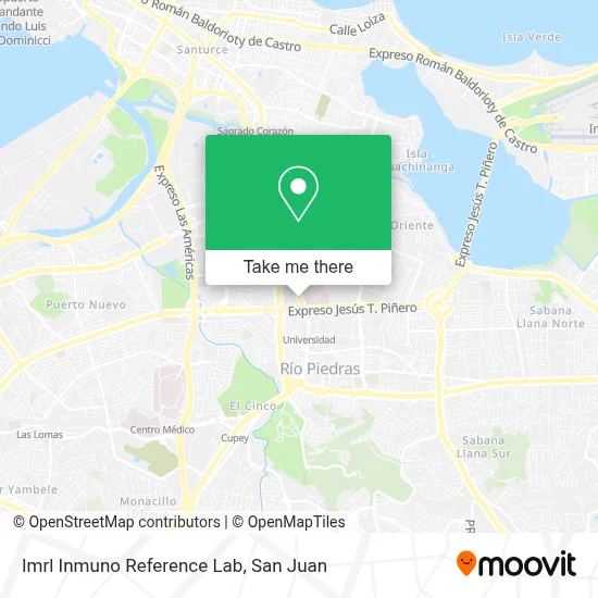 Imrl Inmuno Reference Lab map