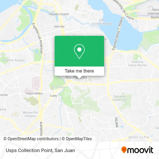 Usps Collection Point map