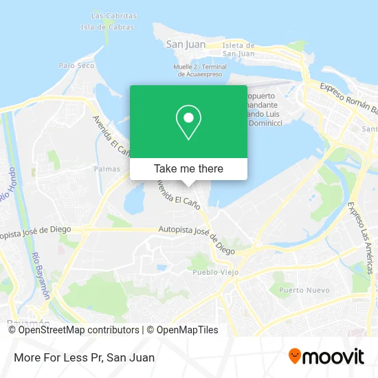 More For Less Pr map