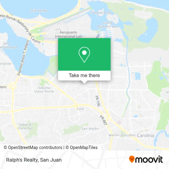 Ralph's Realty map