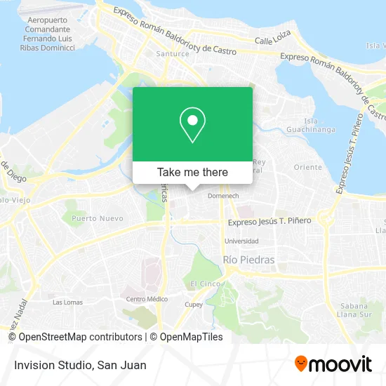 Invision Studio map