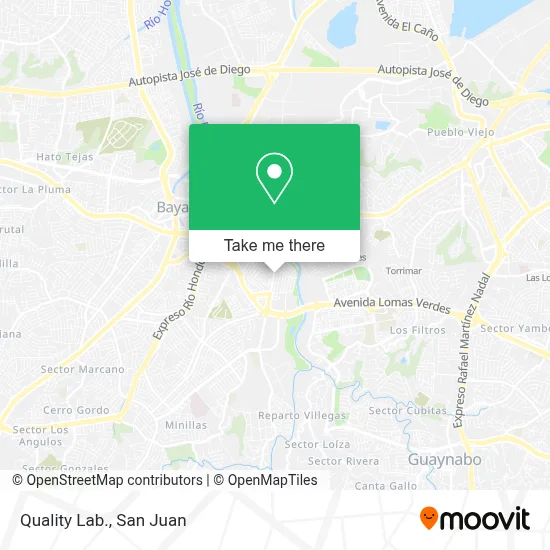 Quality Lab. map