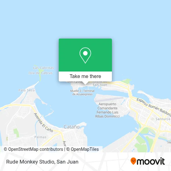 Rude Monkey Studio map