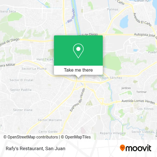 Rafy's Restaurant map