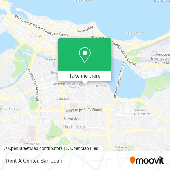 Rent-A-Center map