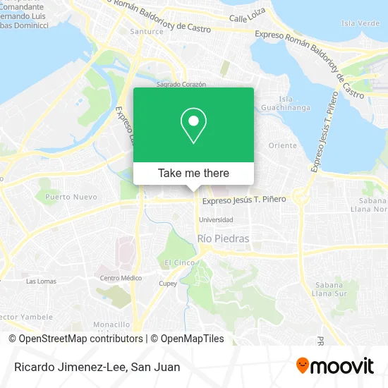Ricardo Jimenez-Lee map