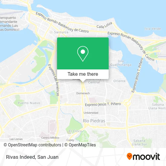 Rivas Indeed map