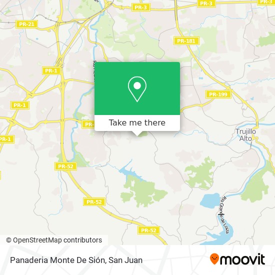 Panaderia Monte De Sión map