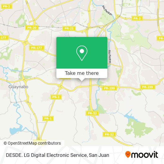 DESDE. LG Digital Electronic Service map