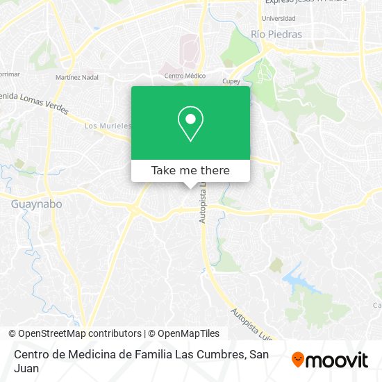 Centro de Medicina de Familia Las Cumbres map