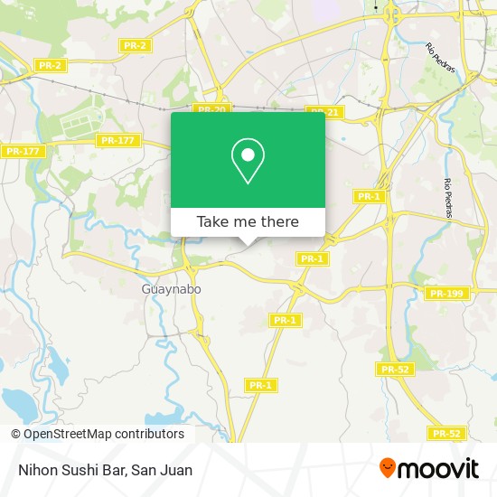 Mapa de Nihon Sushi Bar