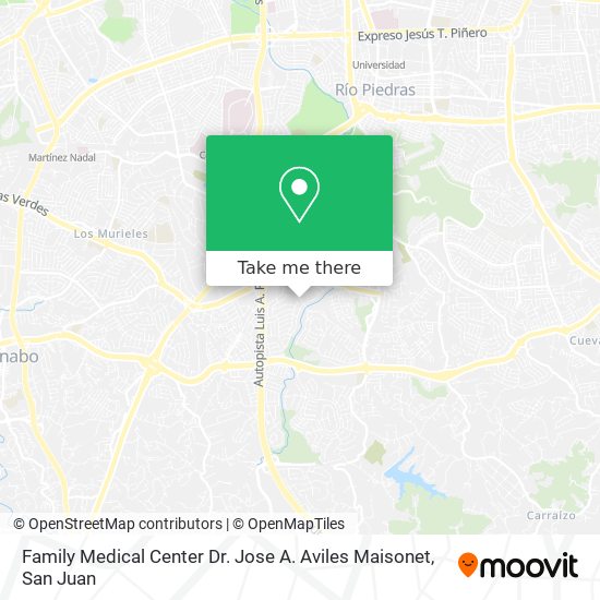 Family Medical Center  Dr. Jose A. Aviles Maisonet map