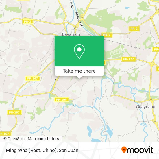 Ming Wha (Rest. Chino) map
