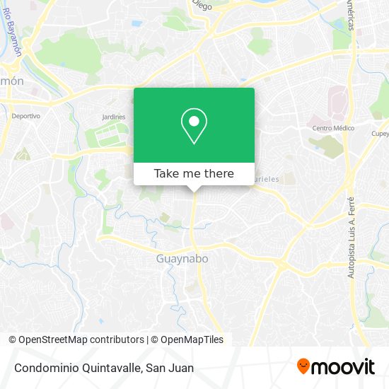Condominio Quintavalle map