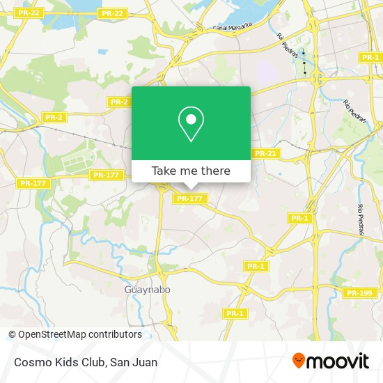 Cosmo Kids Club map