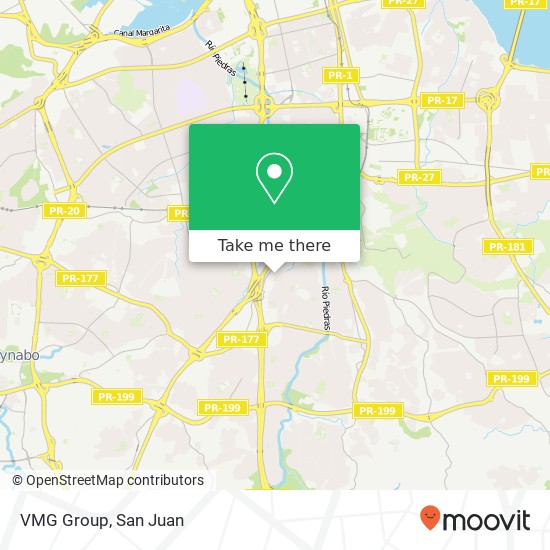 VMG Group map