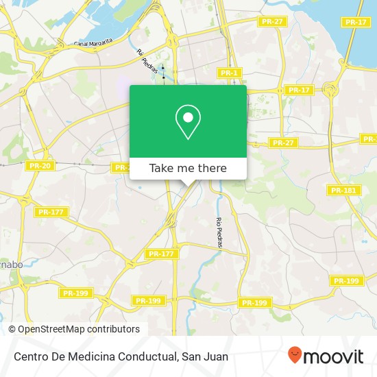 Centro De Medicina Conductual map