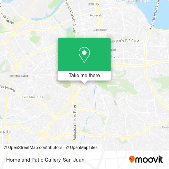 Home and Patio Gallery map