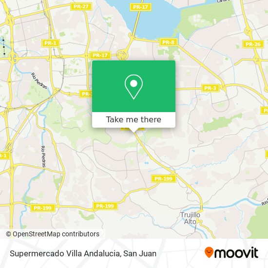 Supermercado Villa Andalucia map
