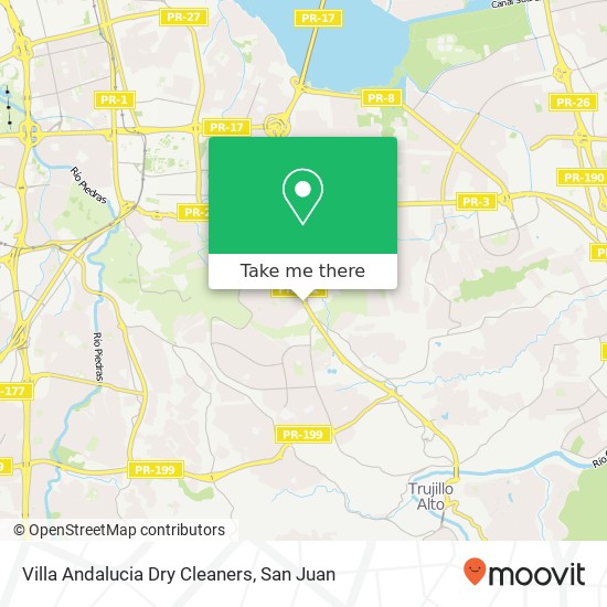Villa Andalucia Dry Cleaners map