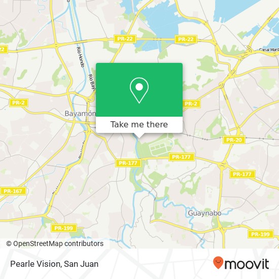 Pearle Vision map