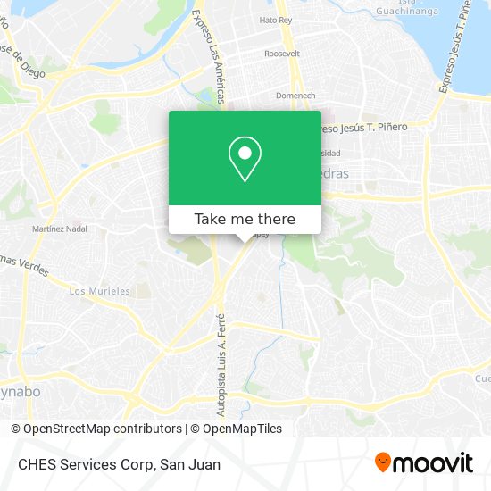 CHES Services Corp map