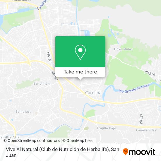Vive Al Natural (Club de Nutrición de Herbalife) map