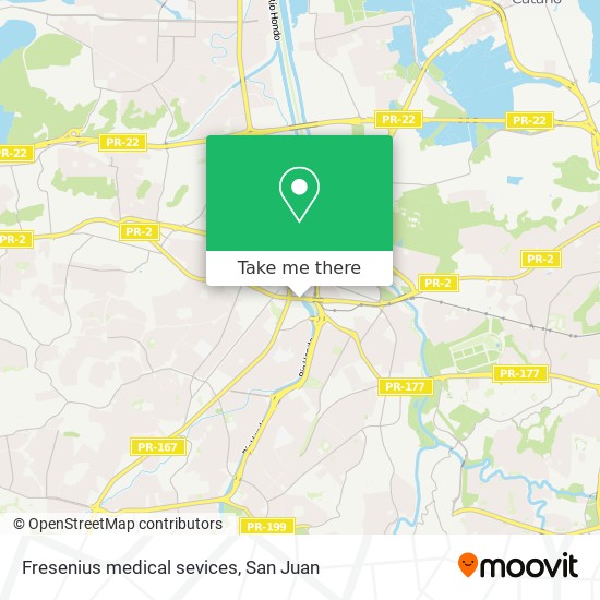 Fresenius medical sevices map