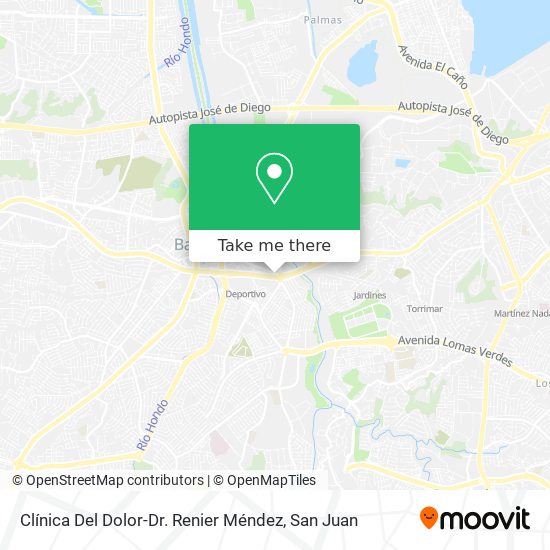 Clínica Del Dolor-Dr. Renier Méndez map