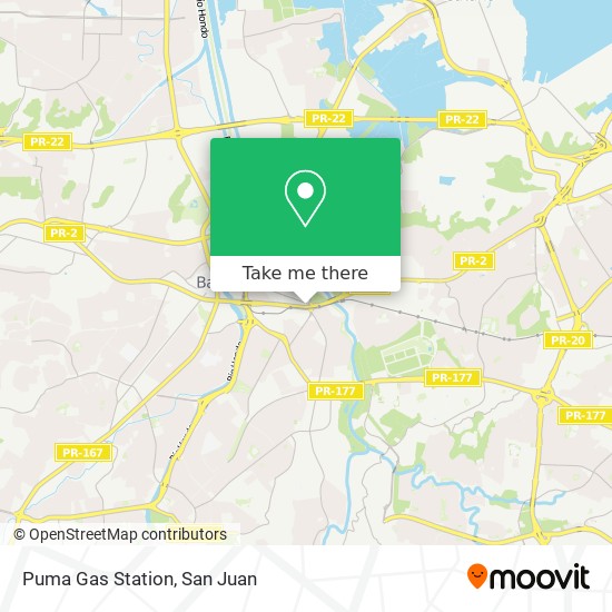 Puma Gas Station map