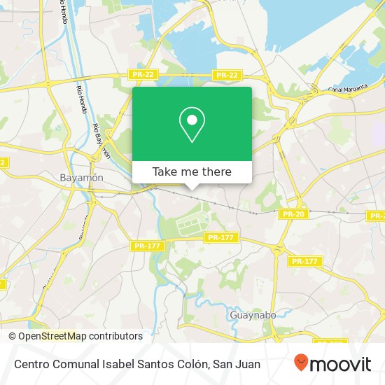 Centro Comunal Isabel Santos Colón map