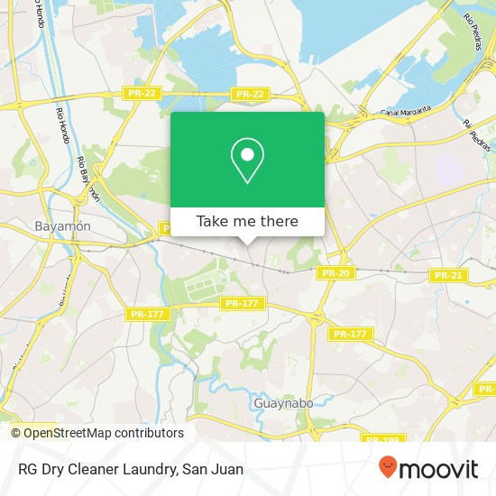 RG Dry Cleaner Laundry map