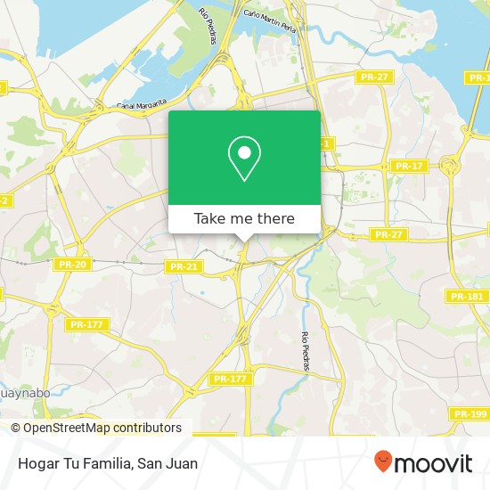 Hogar Tu Familia map