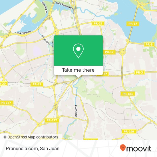 Pranuncia.com map