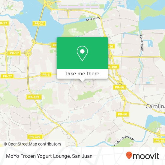 MoYo Frozen Yogurt Lounge map