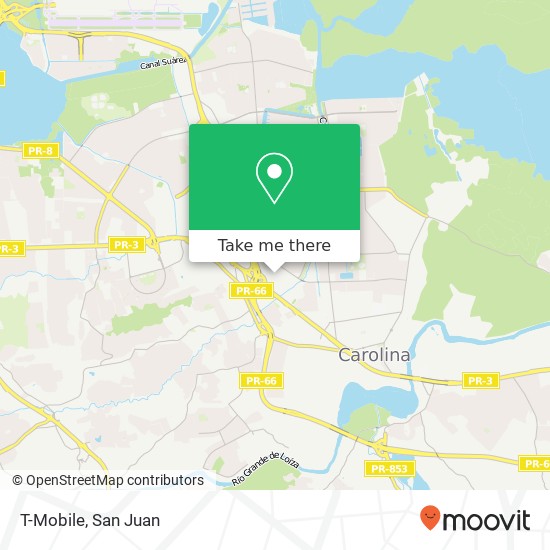 T-Mobile map