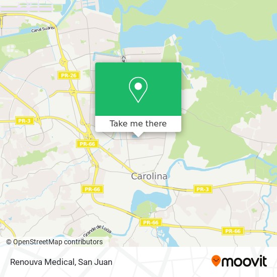 Renouva Medical map