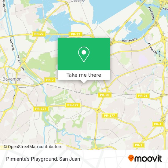 Pimienta's Playground map