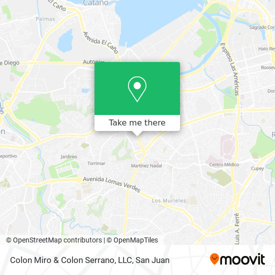 Colon Miro & Colon Serrano, LLC map