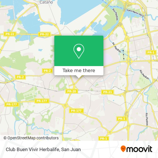 Club Buen Vivir Herbalife map