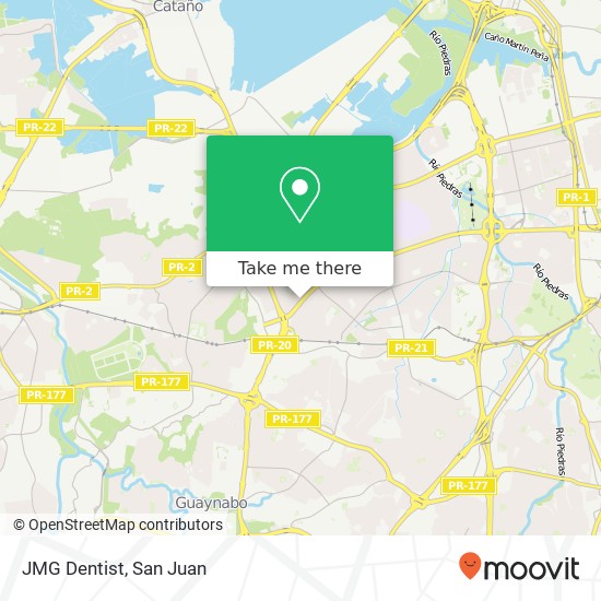 JMG Dentist map
