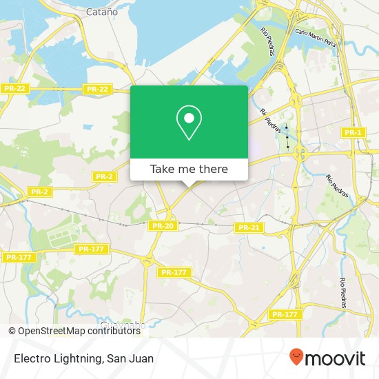 Mapa de Electro Lightning