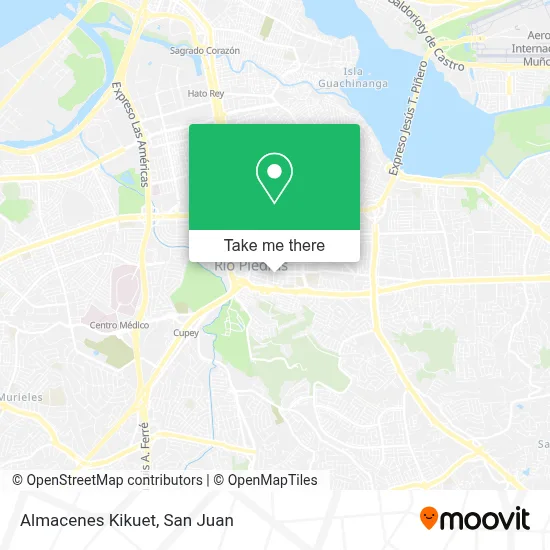 Mapa de Almacenes Kikuet