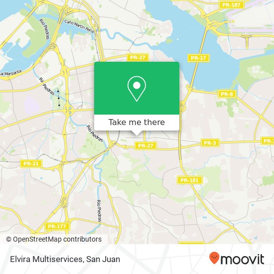 Elvira Multiservices map